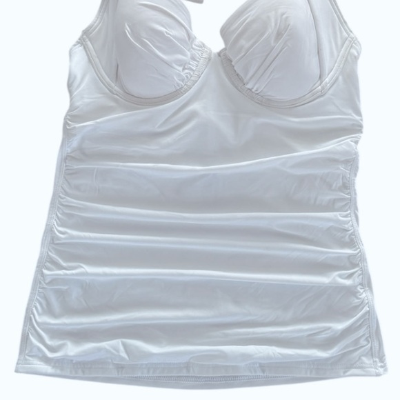 Tommy Bahama Pearl Underwire Full Coverage Tankini Top, C Cup - Picture 4 of 9